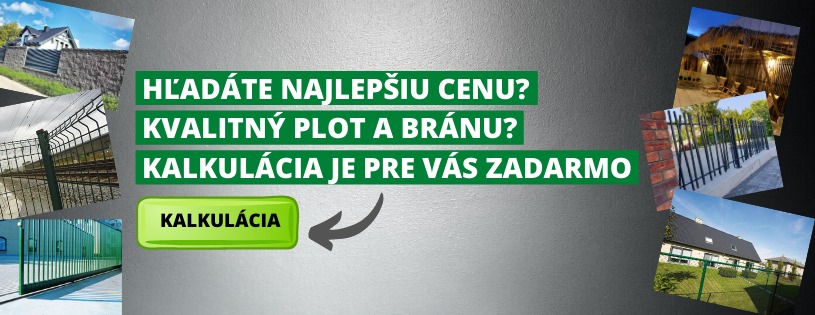 Bezplatná kalkulácia plotu Plotmarket.sk